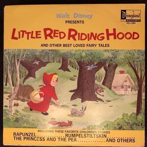 Rare 1960 Vintage Little Red Riding Hood & Other Best Loved Fairy Tales Record